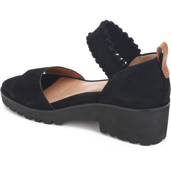 Gentle Souls by Kenneth Cole Women's Anja Elastic Heeled Sandal 9.5 - Picture 1 of 13